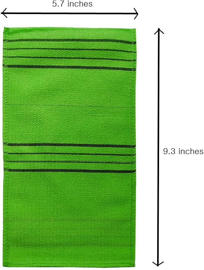 Korean IToweluoAsian Exfoliating Bath Washcloth Towel Large Set