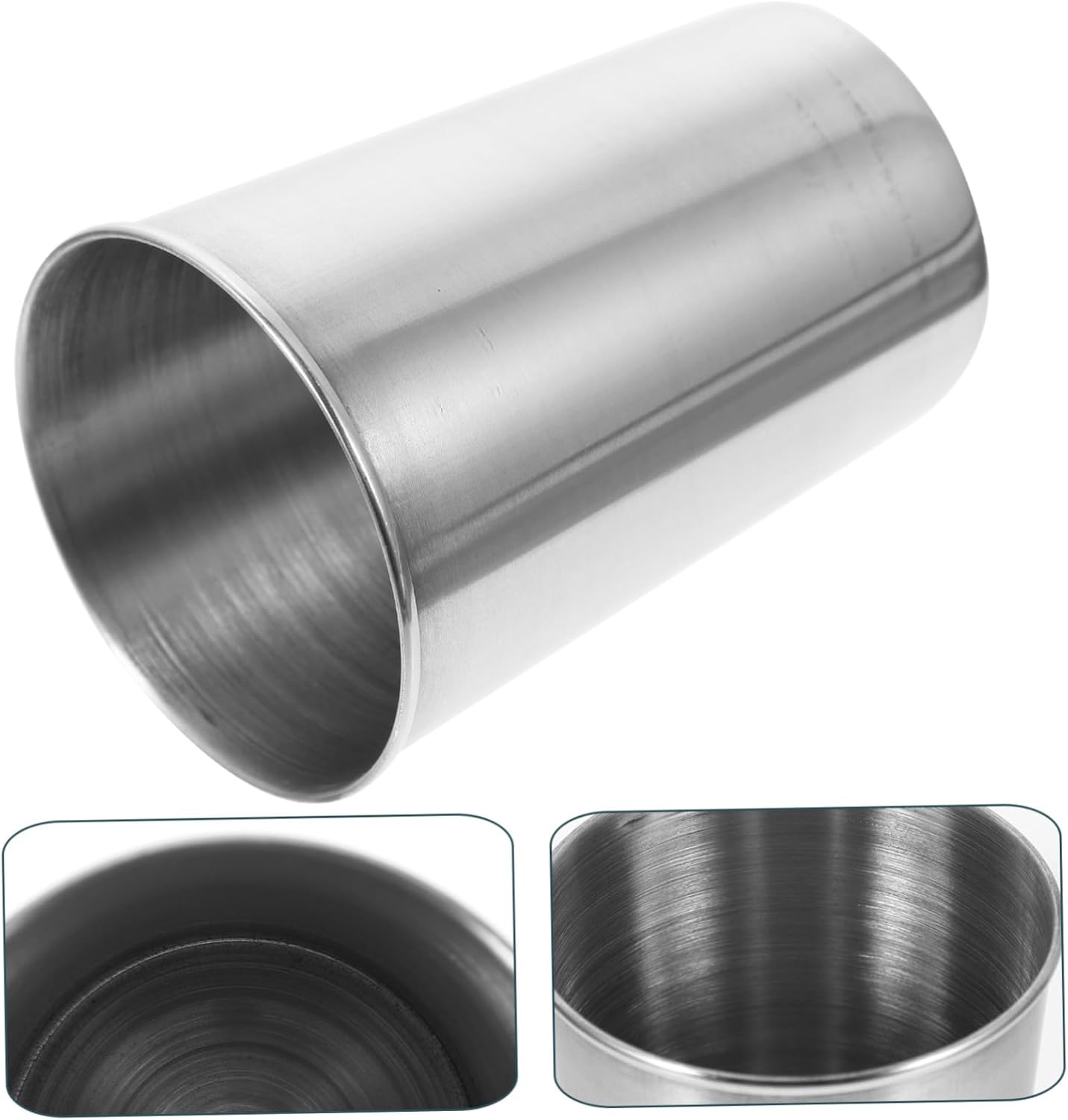 Cabilock Silver Tumbler 180ml Stainless Steel Water Cup