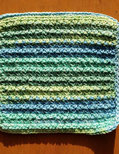 Perfect Handmade Crochet Washcloth Dishcloth Set 100 Cotton x2 75