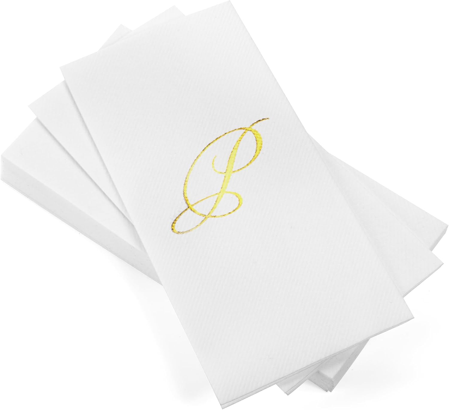Monogrammed Disposable Hand Towels for Guests