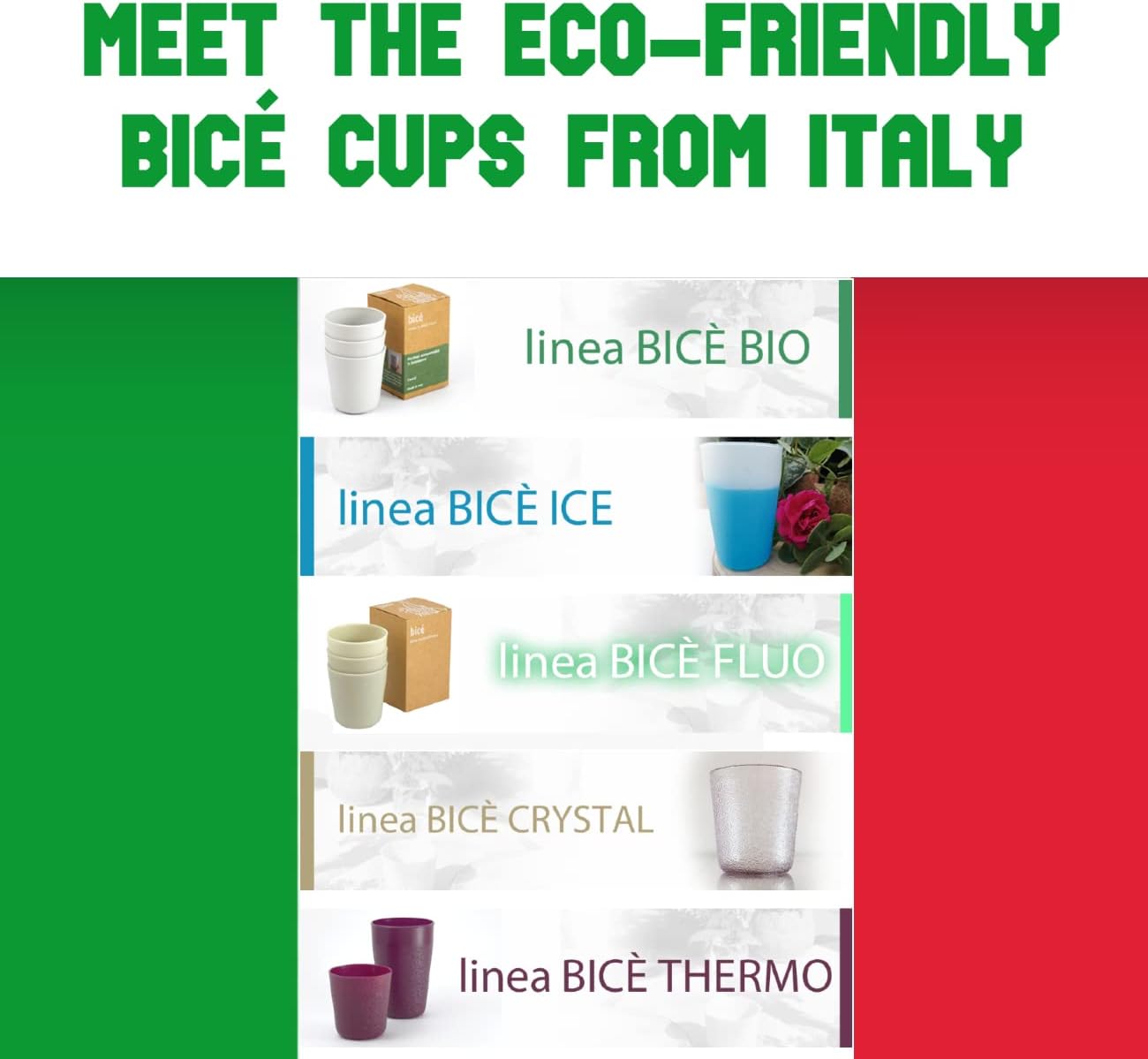 Eco-Friendly Bic Drinking Cups