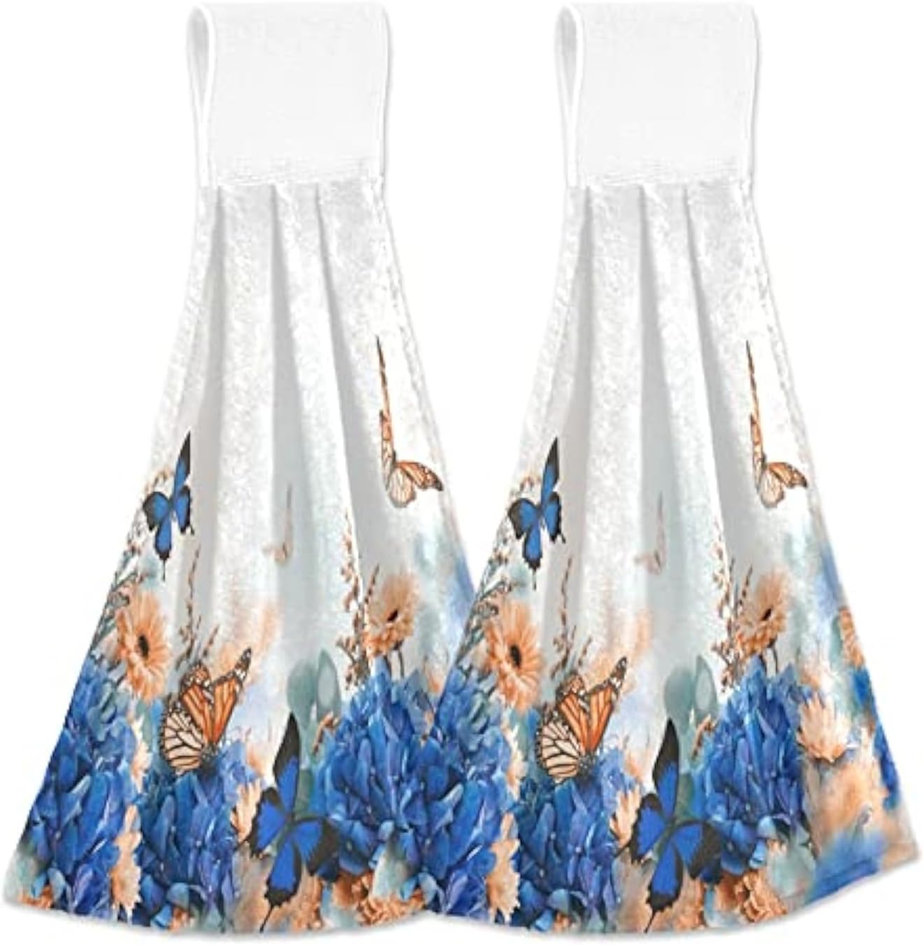 Our Little Farm Butterflies Hand Towels