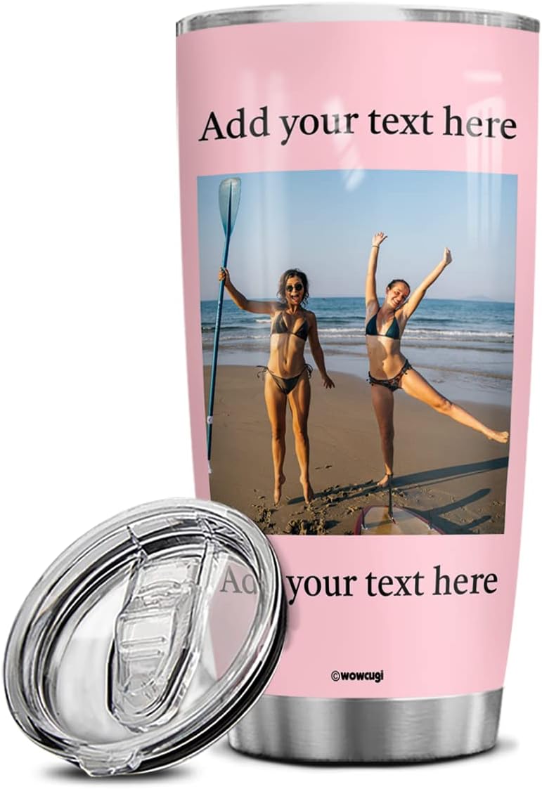 Personalized Picture Coffee Tumbler