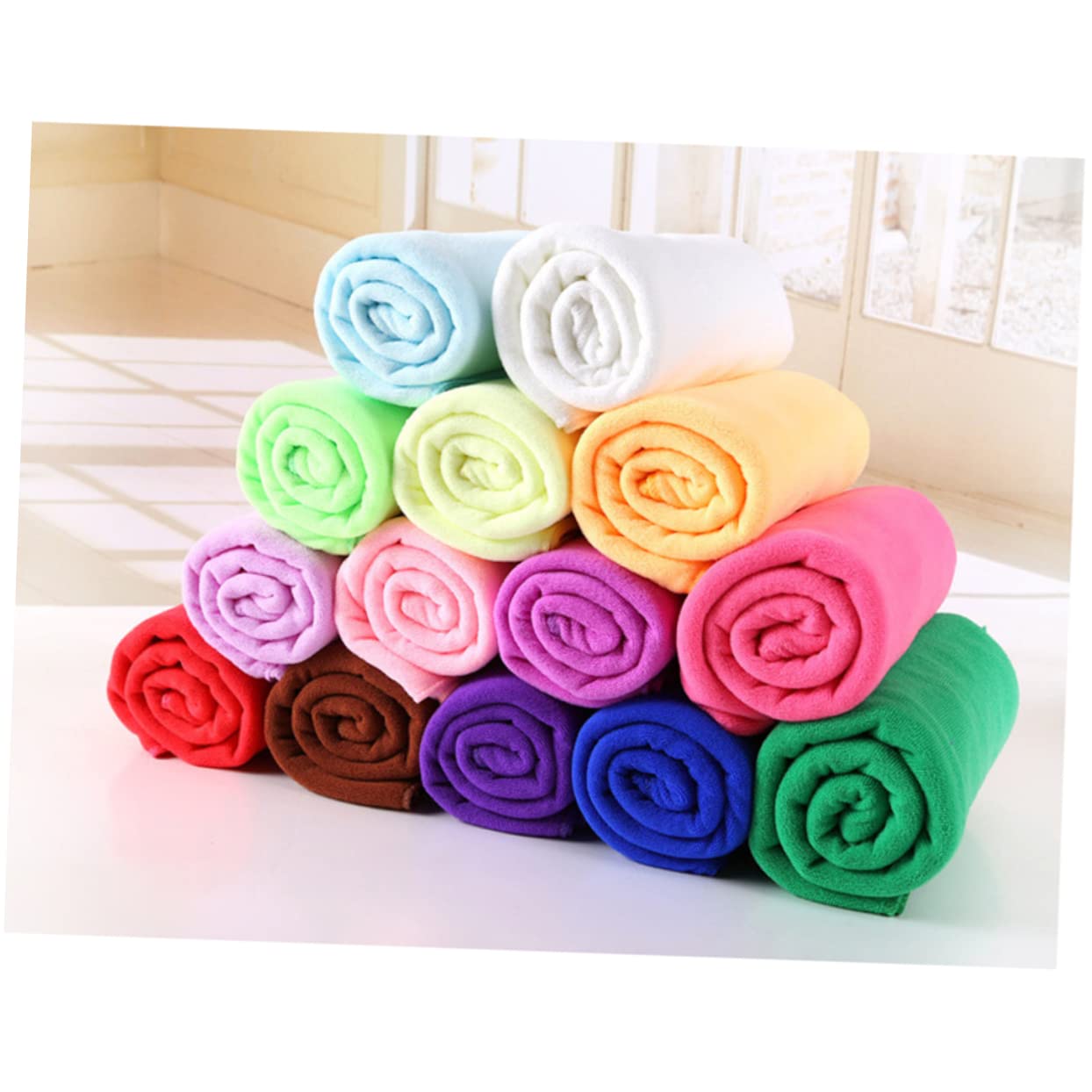 GALPADA Super Soft Towel Washcloth 30x70cm Light Blue 1