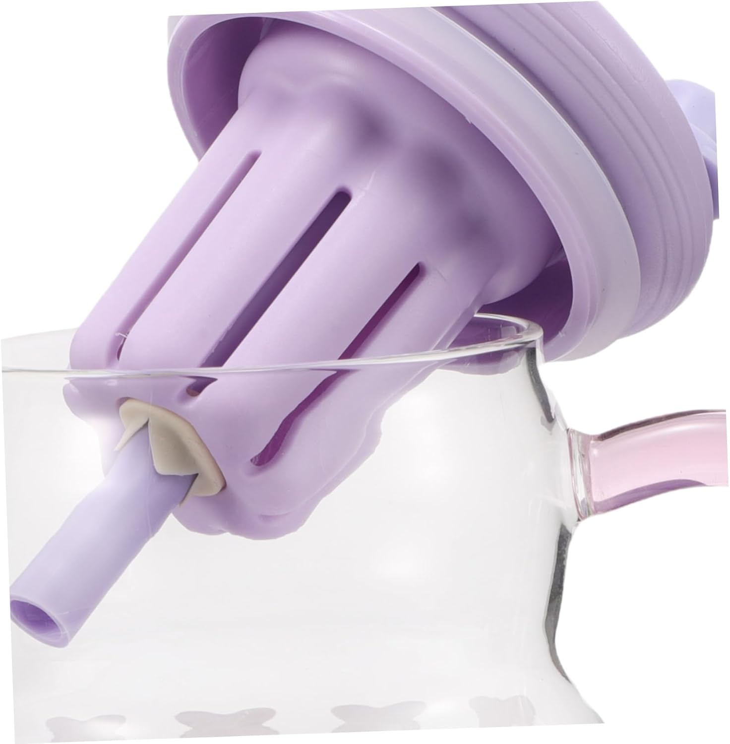 Stylish Glass Tumbler with Handle for Tea Coffee