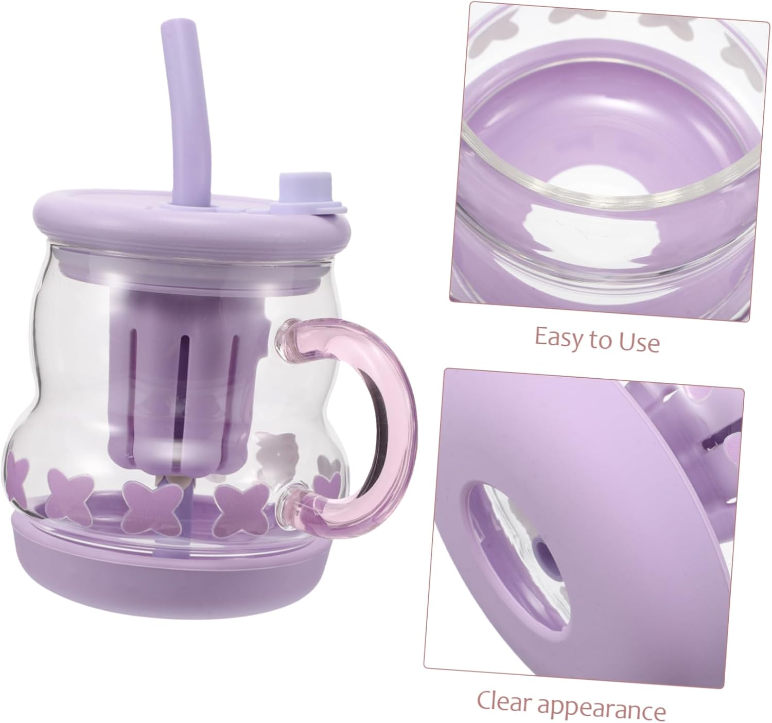 Durable Reusable Tumbler with Straw and Lid for Boys Girls and Travelers