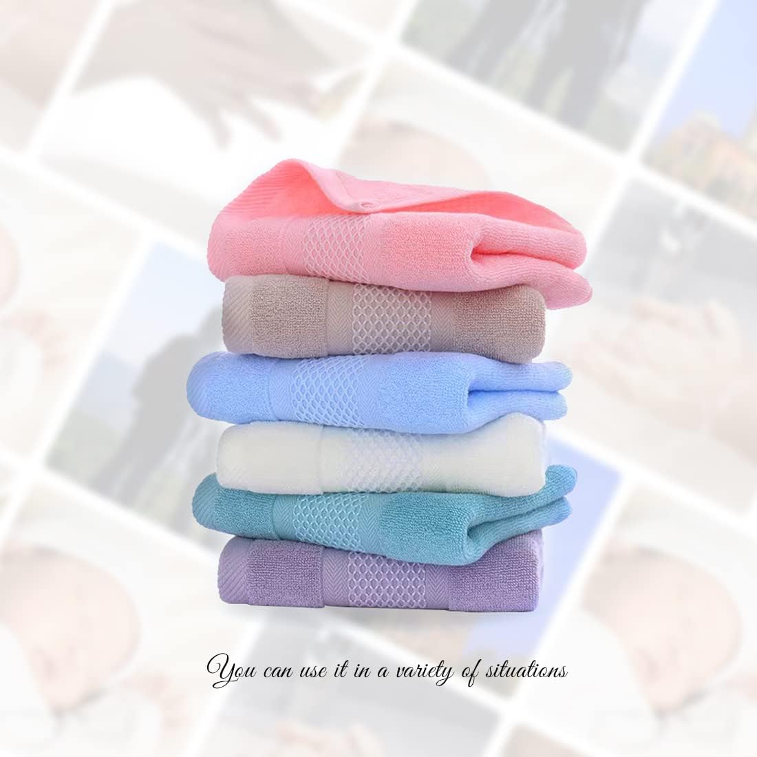 Premium 2-Piece Cotton Towels