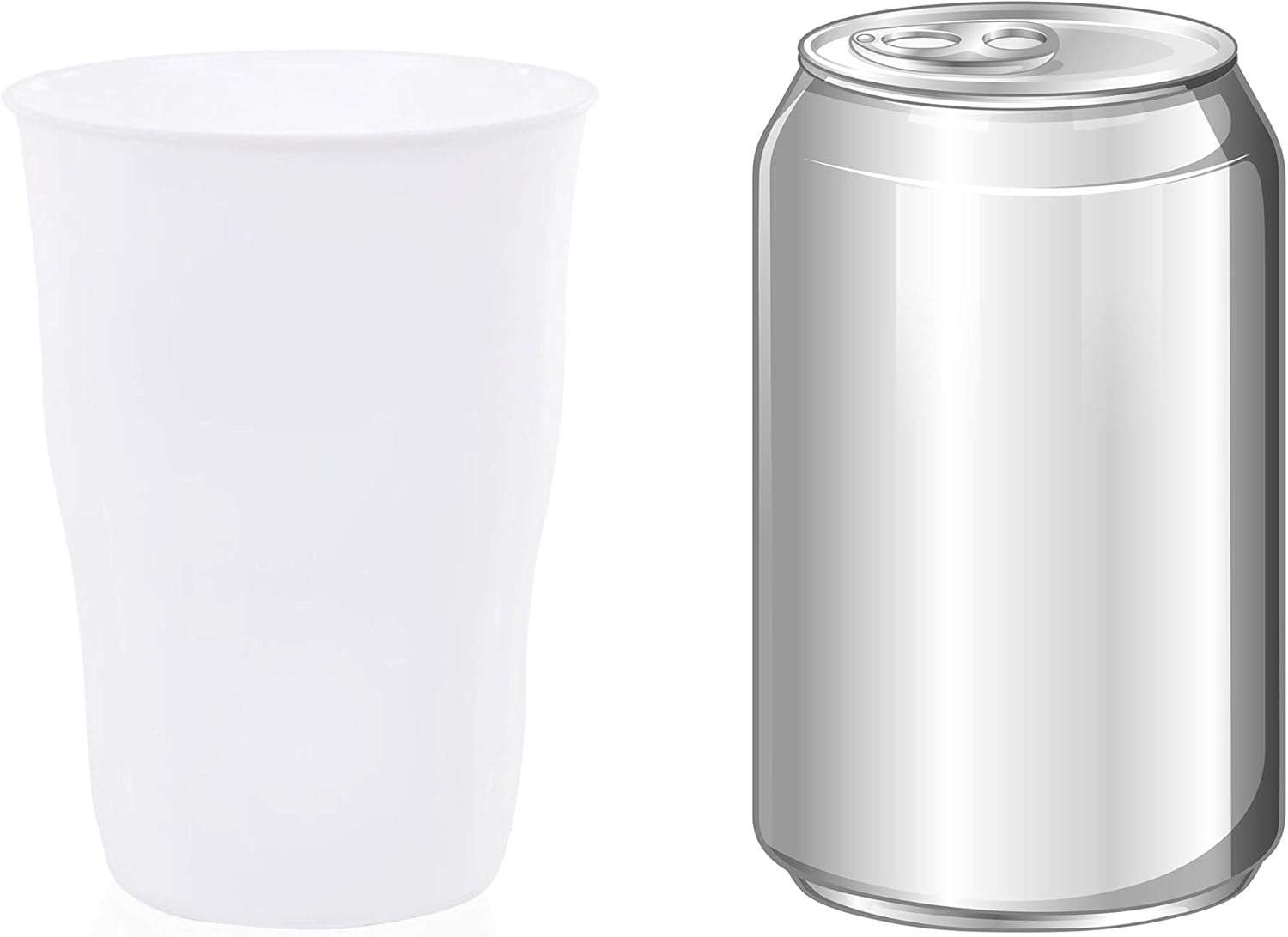 Mintra Reusable Plastic Cups - BPA-Free Many Colors