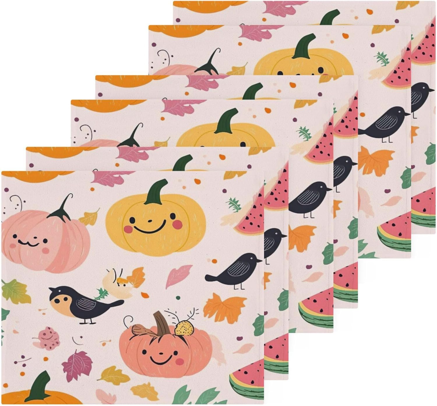 Endless USA Autumn Harvest Washcloth Set