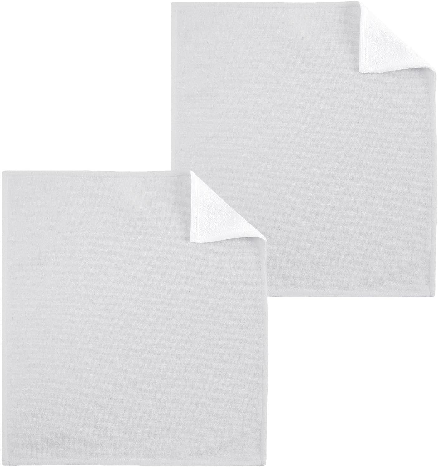 2PcsWhiteSmokewashcloths
