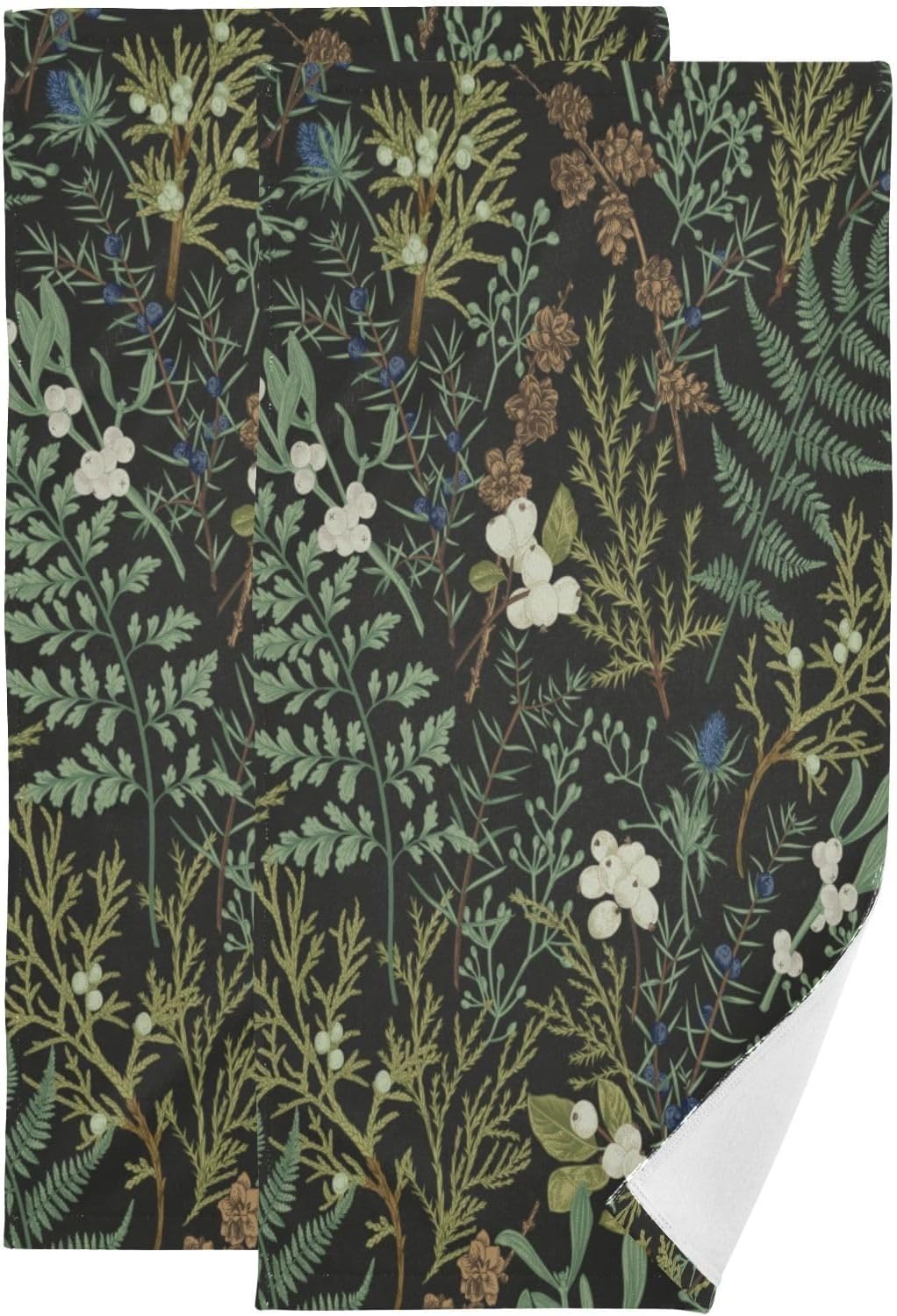 XALOGEER Botanical Floral Hand Towels Set