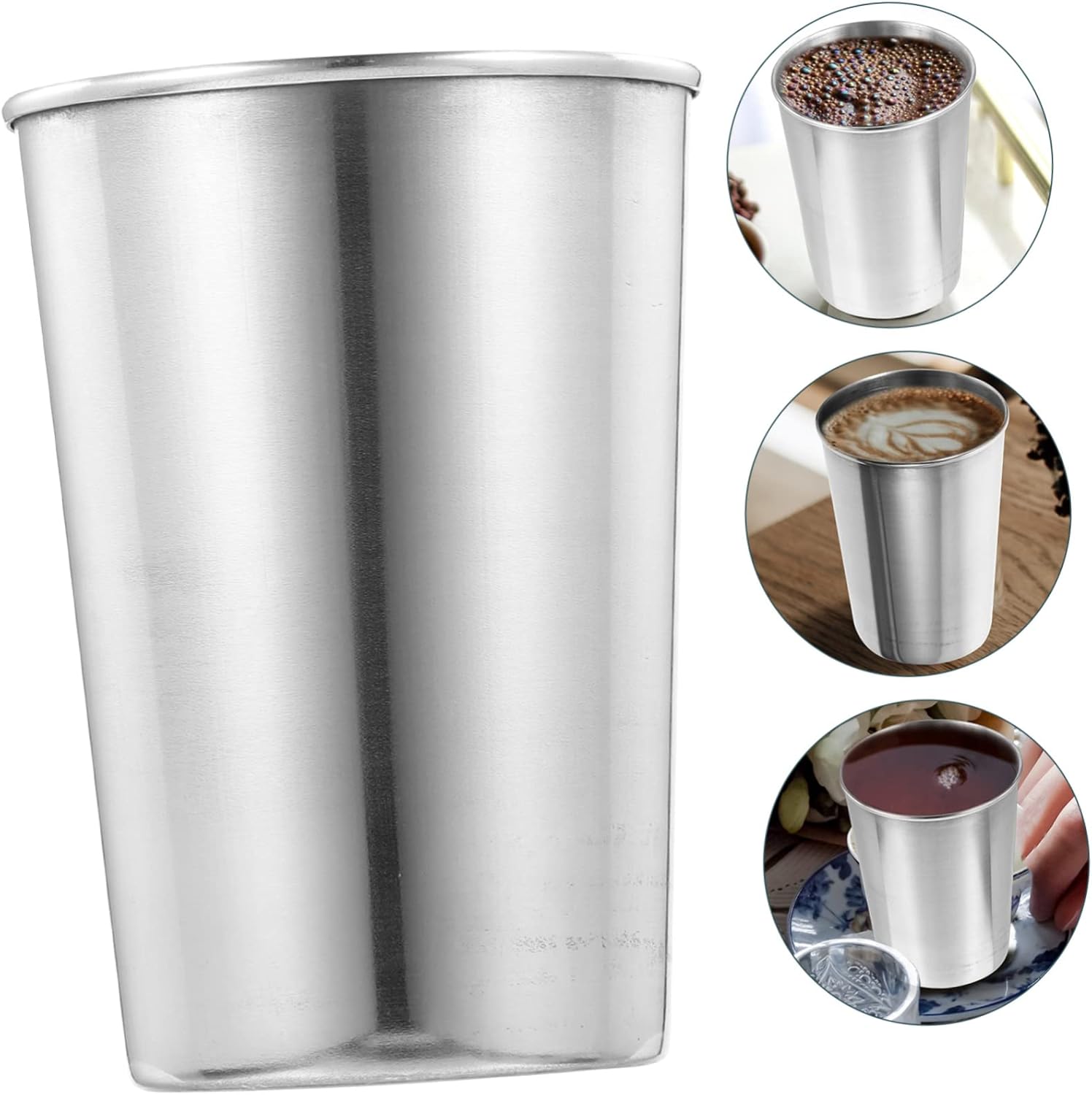 Stainless Steel Toothbrush Tumbler 180ml Strategically Placed for Daily Care