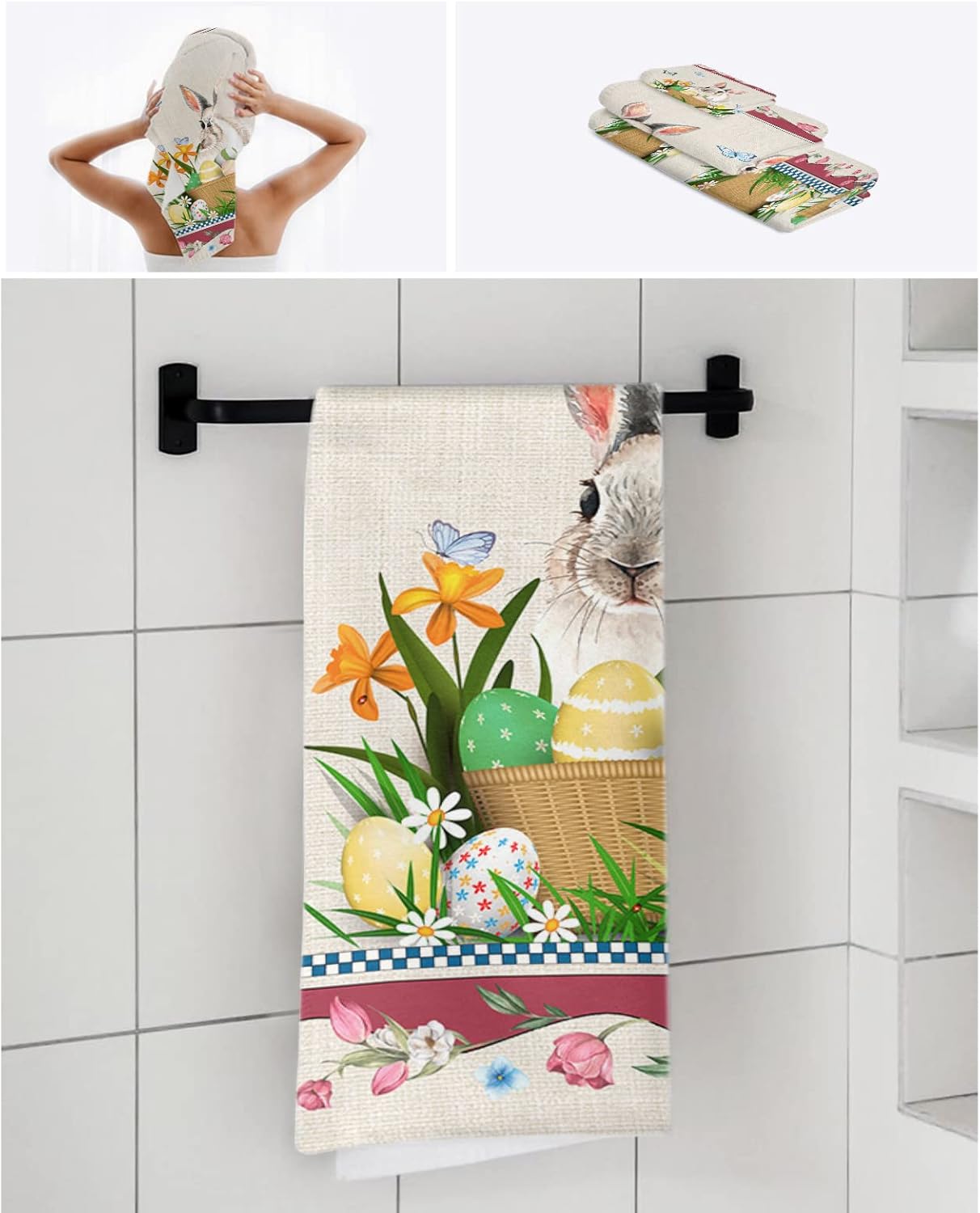 CosyBright 3 Piece Towel Set Luxury Bath Towels