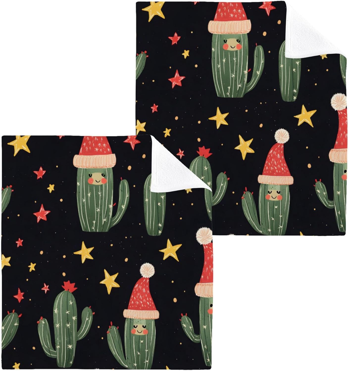 Xigua Cacti Washcloth Set