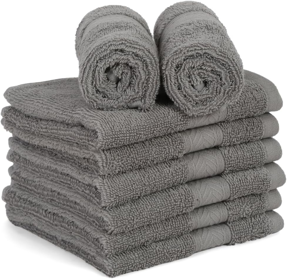 Casa Lino Premium 24-Pack Washcloth Set