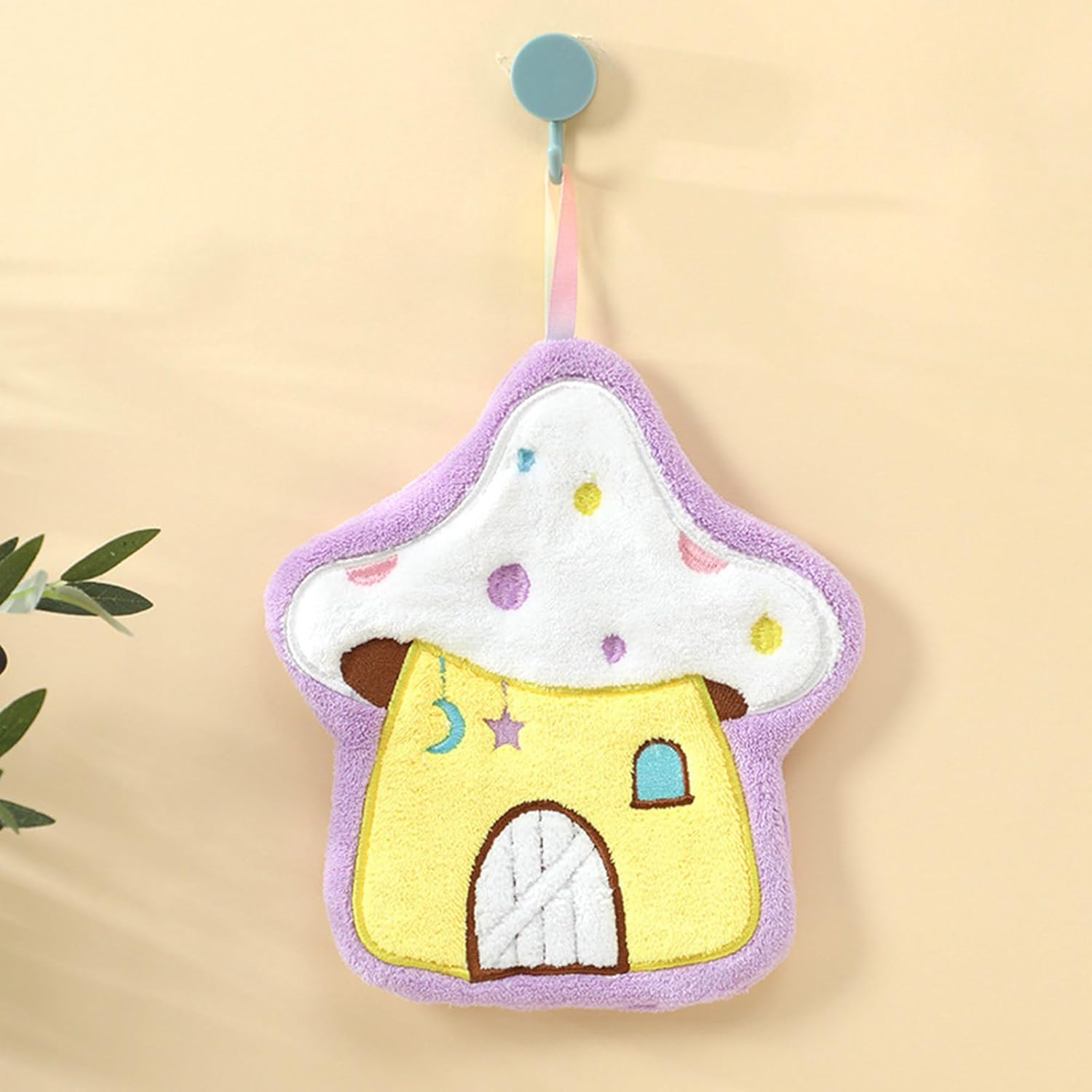 Cute Mushroom Kitchen Towel Absorbent Quick-Drying