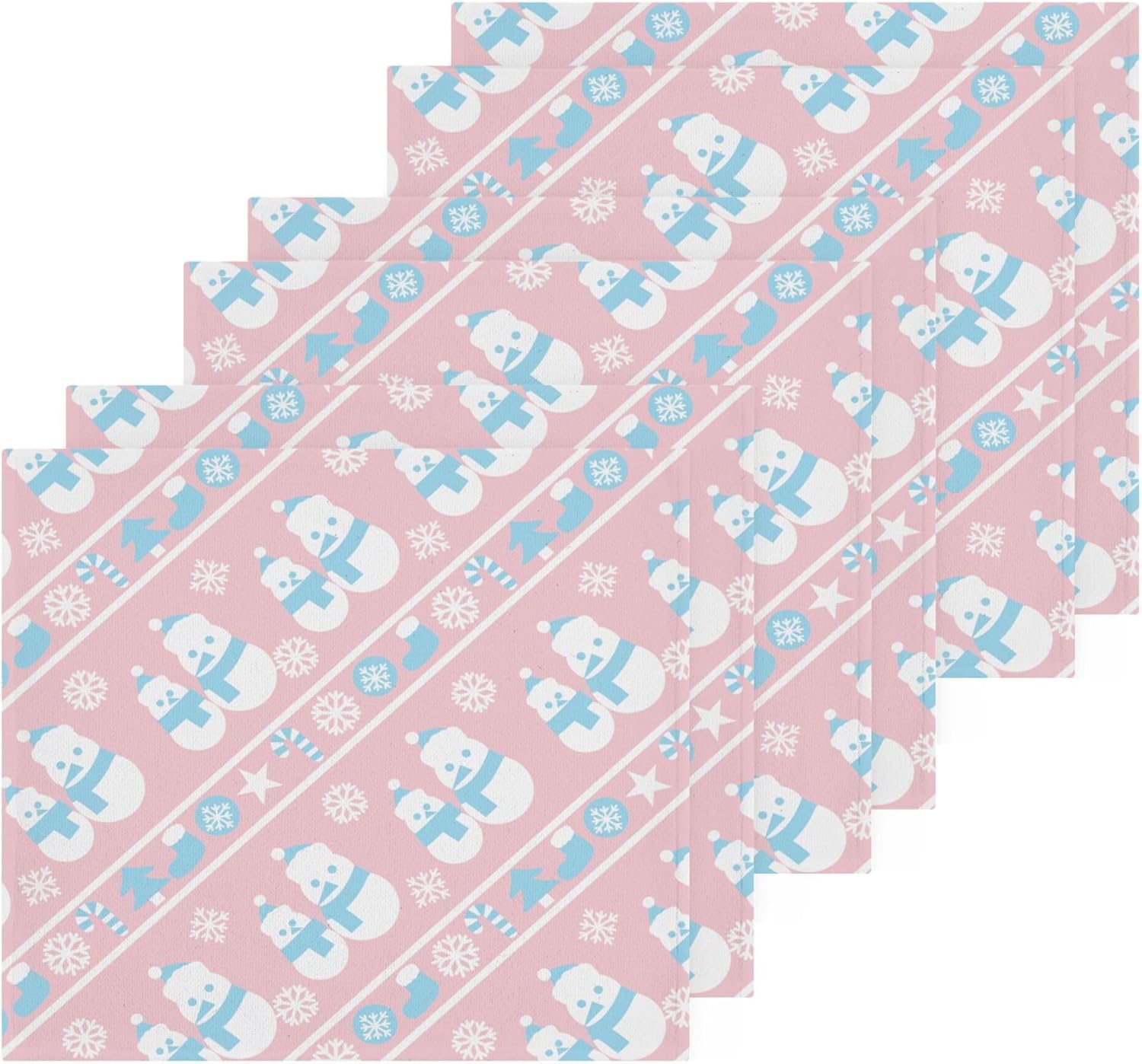 Xigua Christmas Snowman Washcloth Set