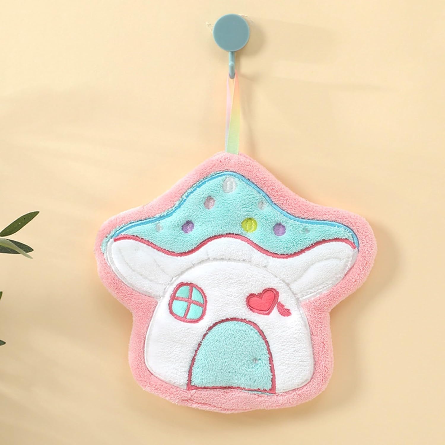 Cute Mushroom Kitchen Towel Absorbent Quick-Drying