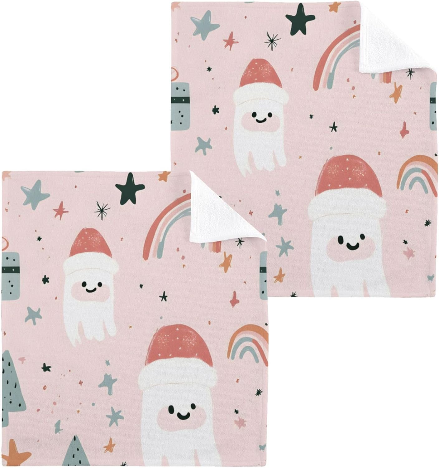 Sturdy 12x12 Inch Washcloth Set 2-12 Pcs
