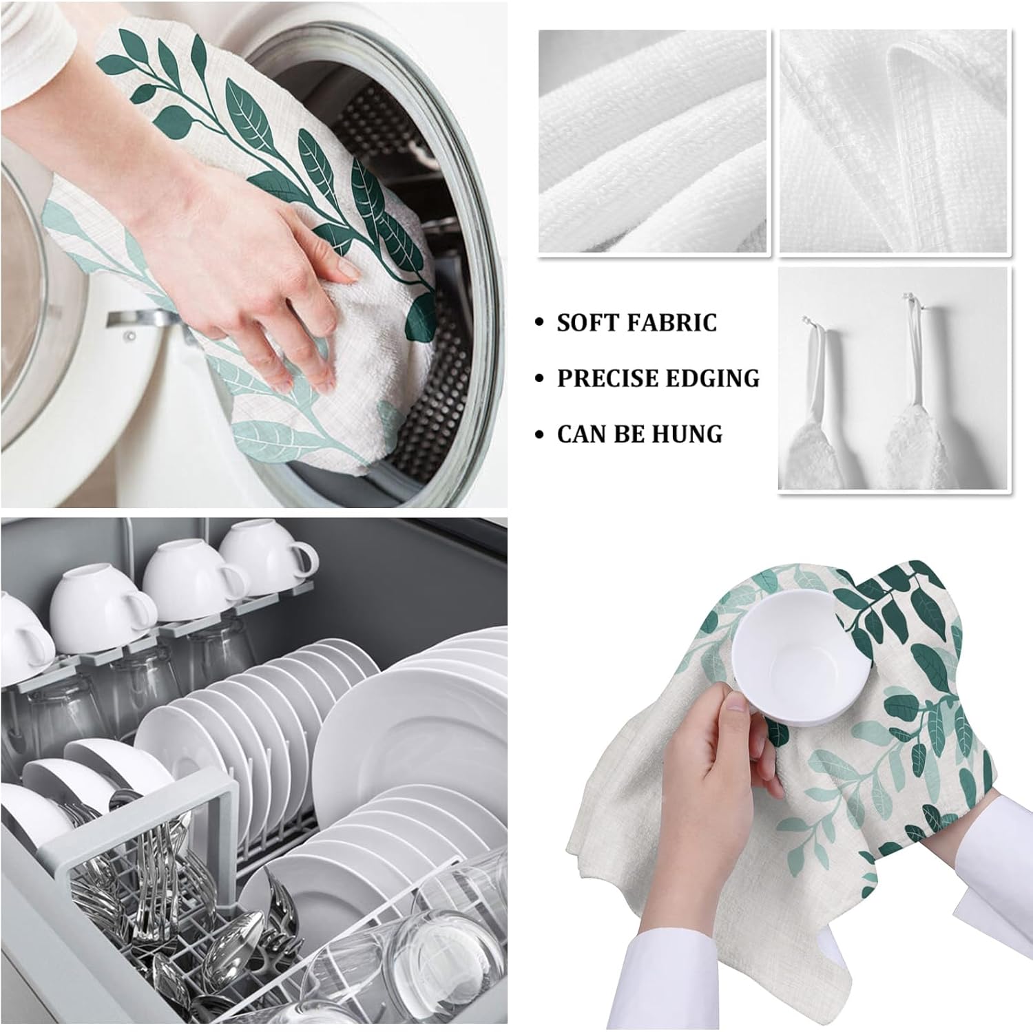 Microfiber Kitchen Towels Set