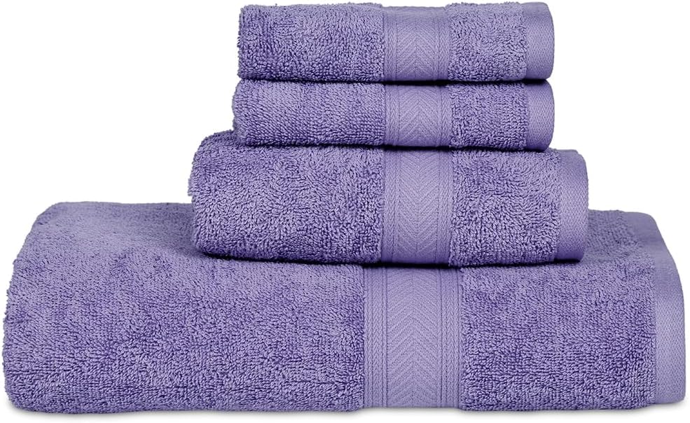 Ultra-Luxury bath towel set 4-Piece Perfect for Relaxing Moments