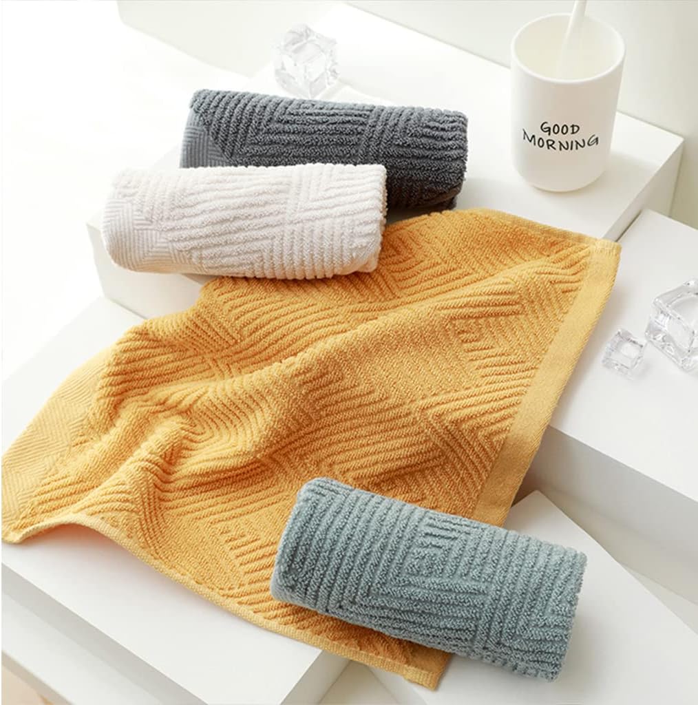 3-Pack Cotton Absorbent Washcloths