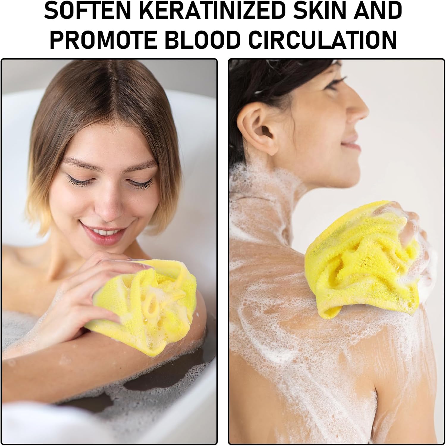 Premium Exfoliating Washcloths for Face and Body