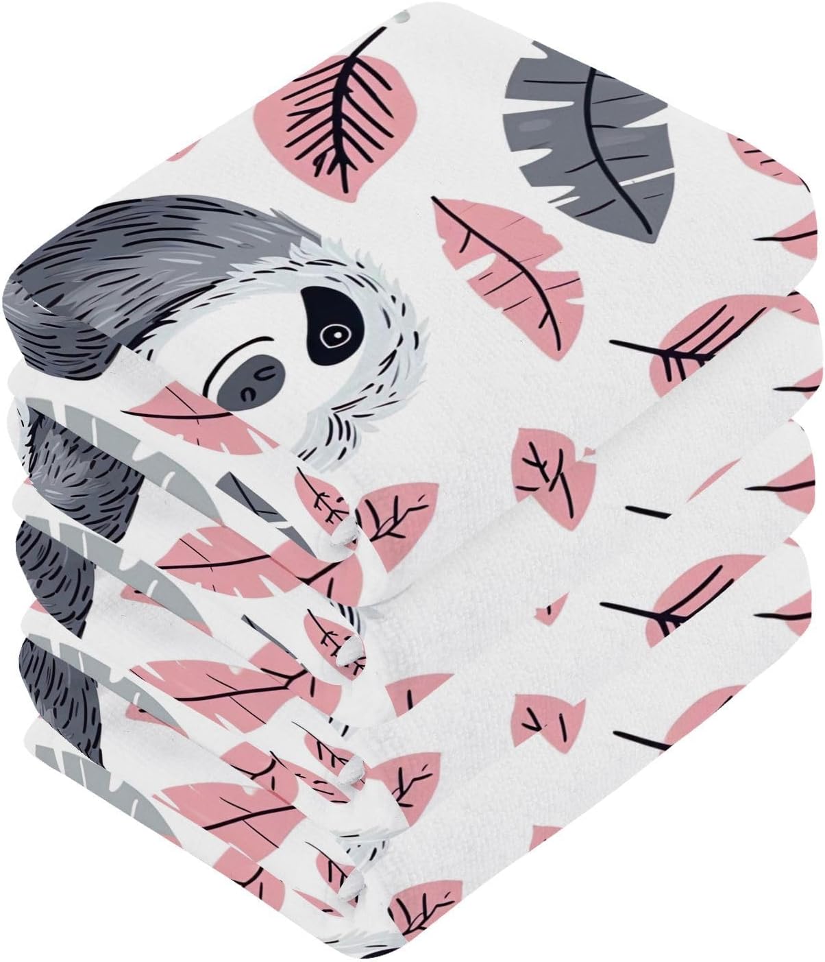 Yetatasbin Sloth Washcloths 2-Pack