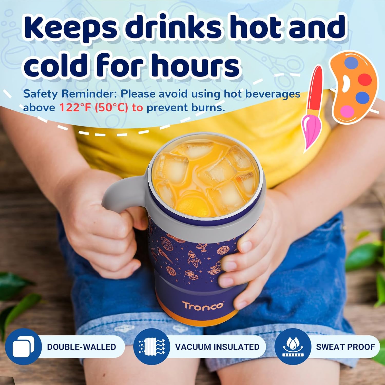 Fun Insulated Tumbler for Kids