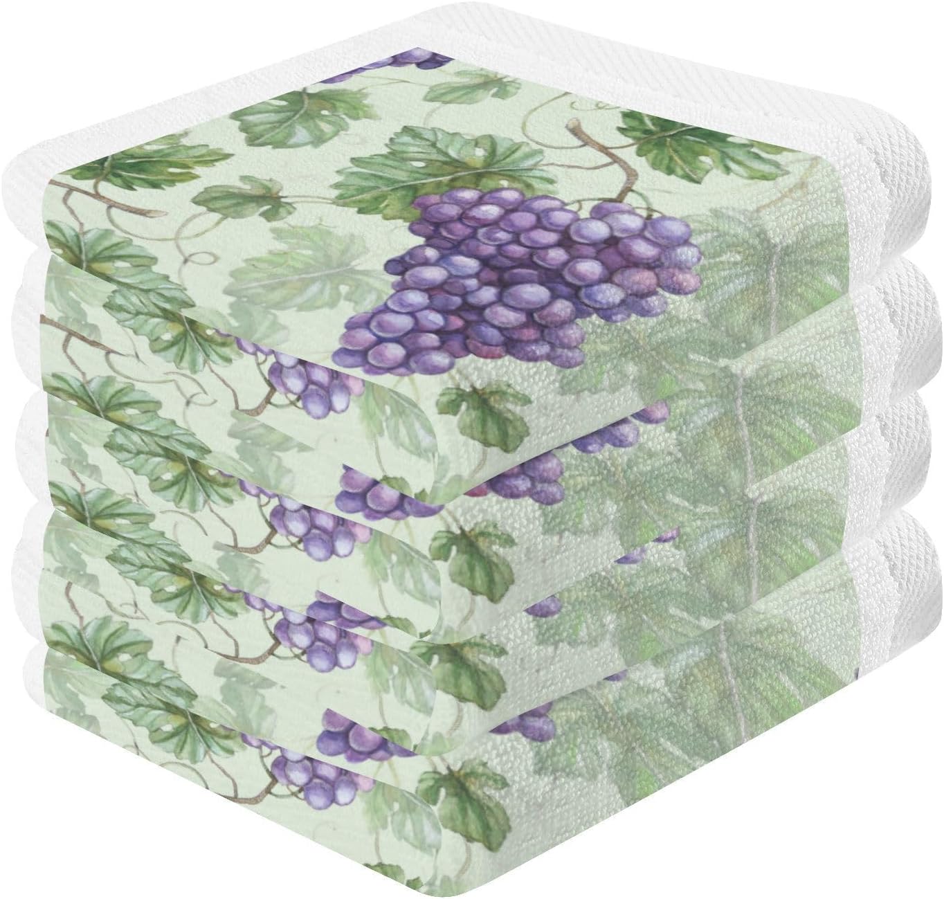 Highly Absorbent Cotton Washcloth Set