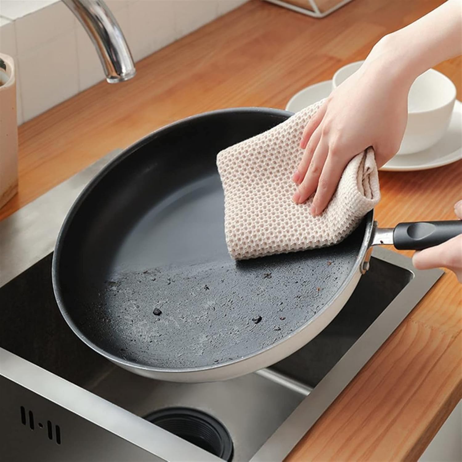Perfect Bath Kitchen Essentials - Reusable Washcloths for a Hygge Experience