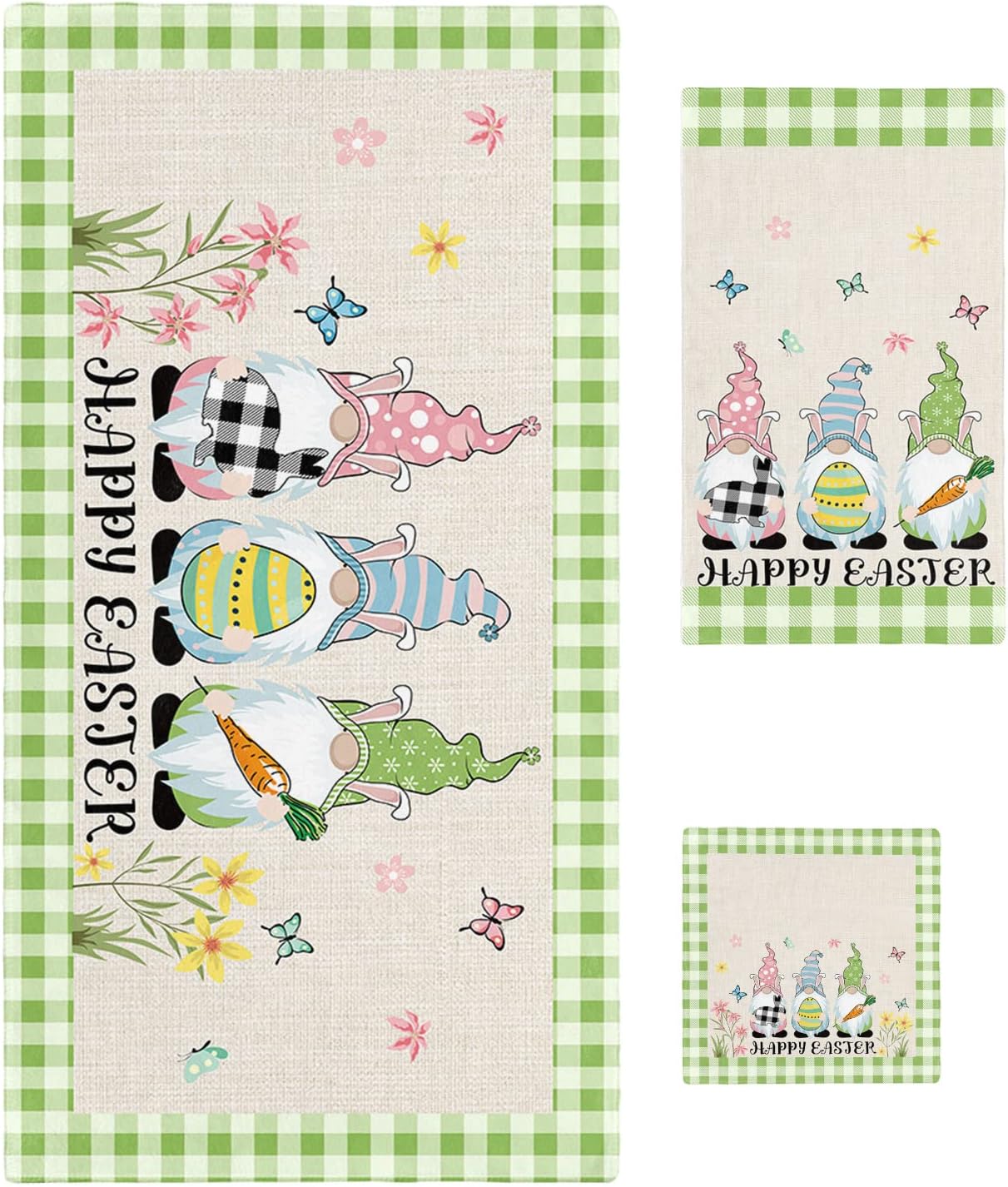 CosyBright 3-Piece Easter Towels Set