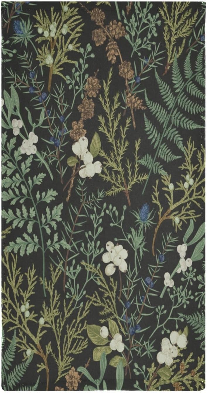XALOGEER Botanical Floral Hand Towels Set