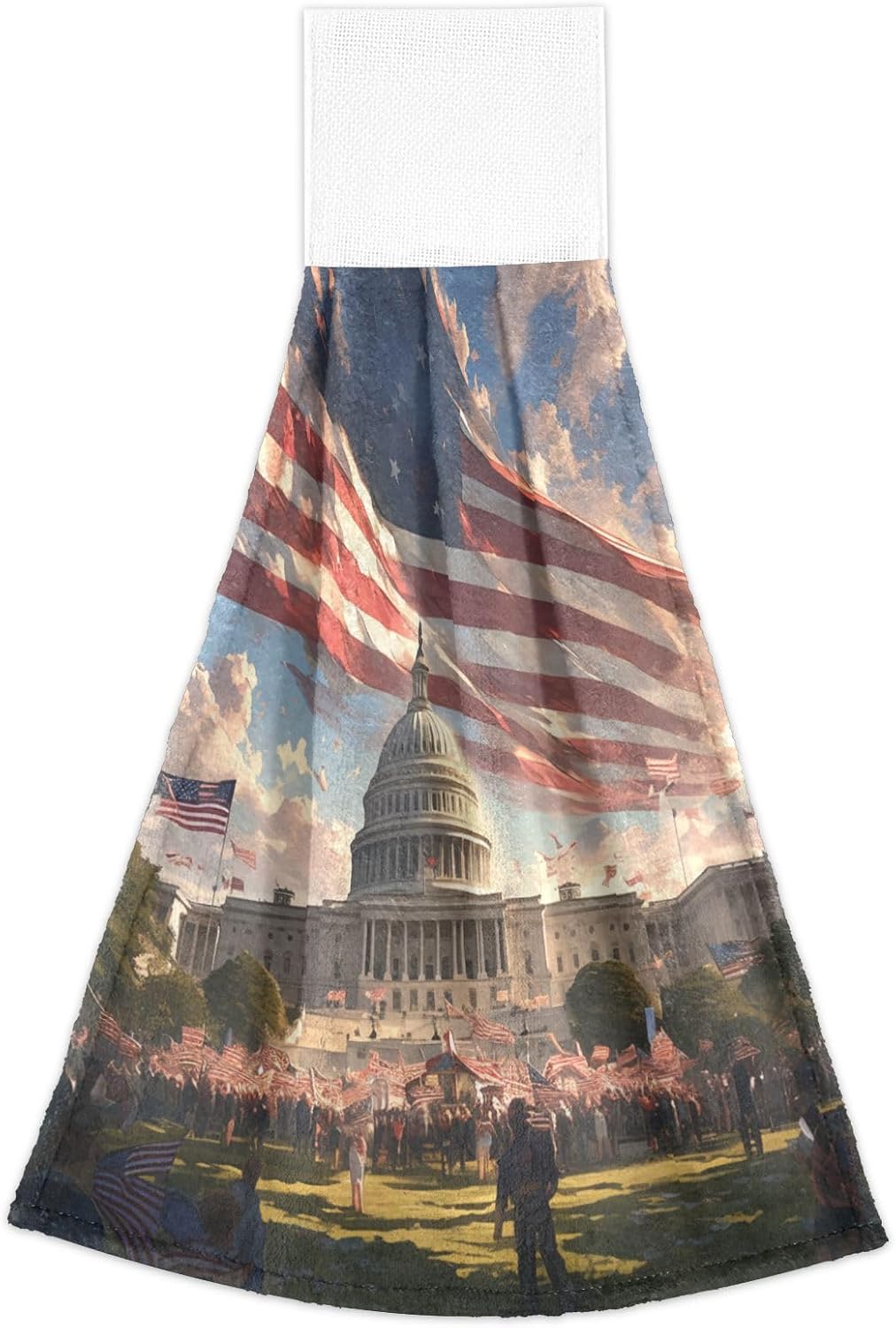 Independence Day Hook Loop Towels