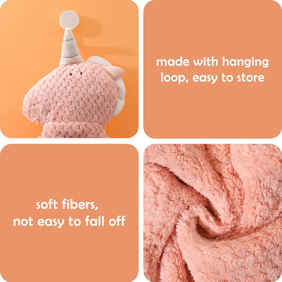 Cute Hanging Hand Towels with Loop