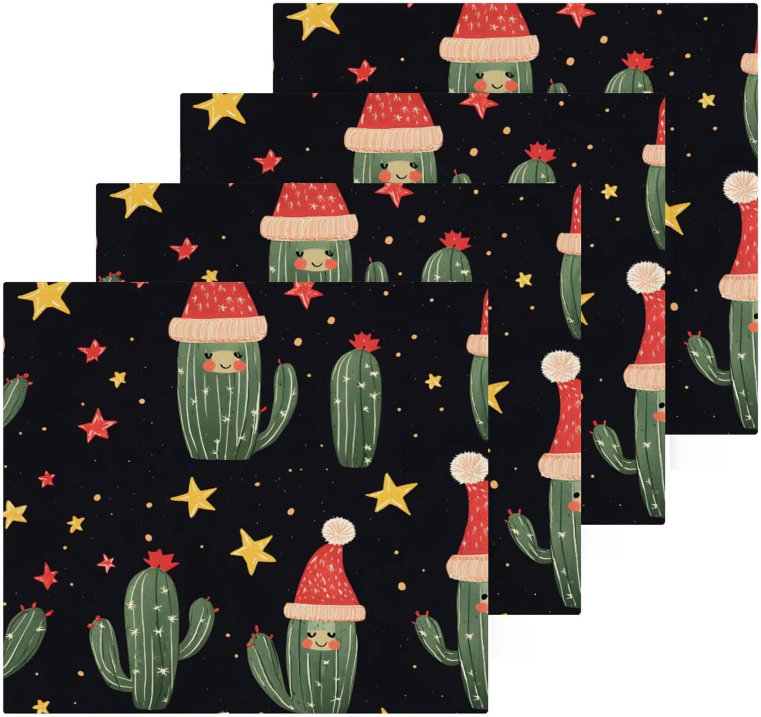 Xigua Cacti Washcloth Set