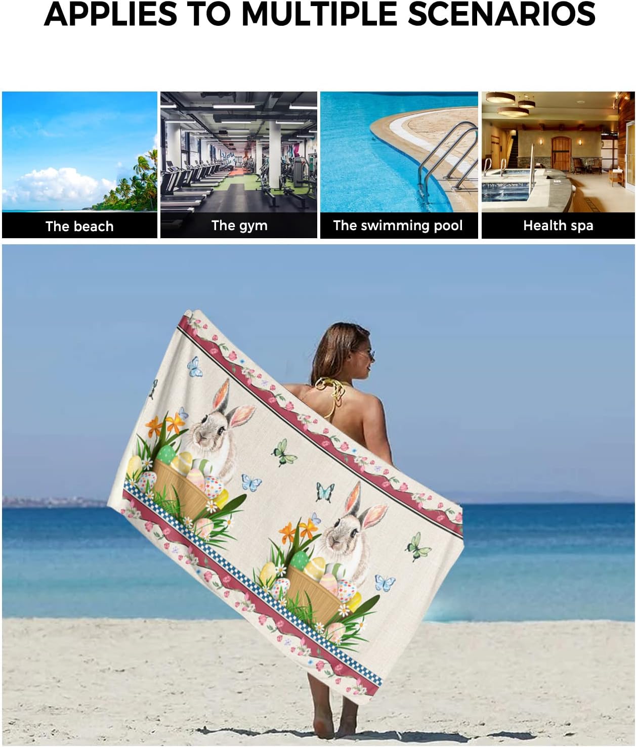 CosyBright 3 Piece Towel Set Luxury Bath Towels