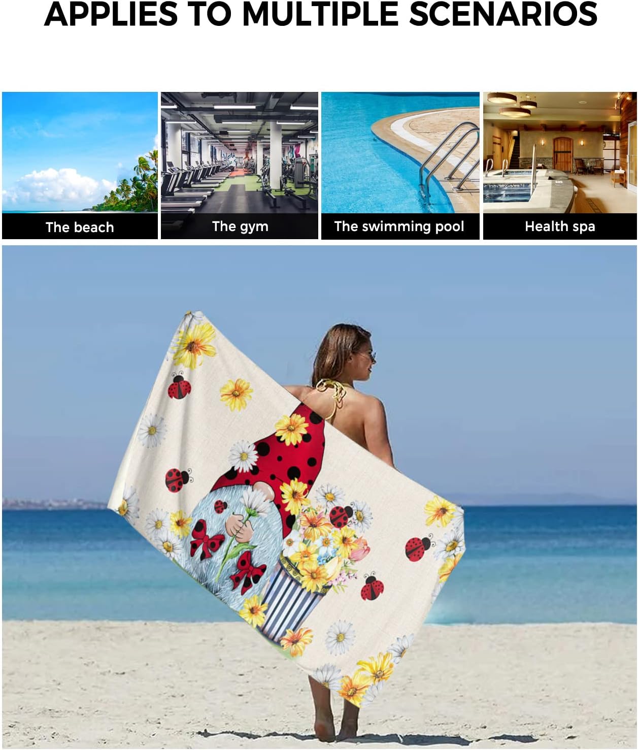 3-Piece Luxurious Bath Towels Set
