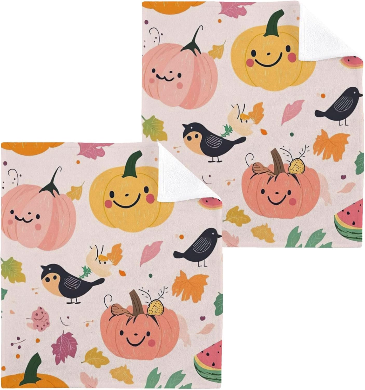Endless USA Autumn Harvest Washcloth Set