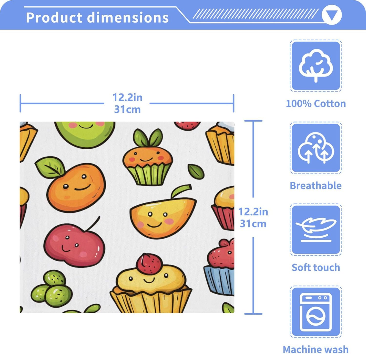 Xigua Loofah Washcloth Set