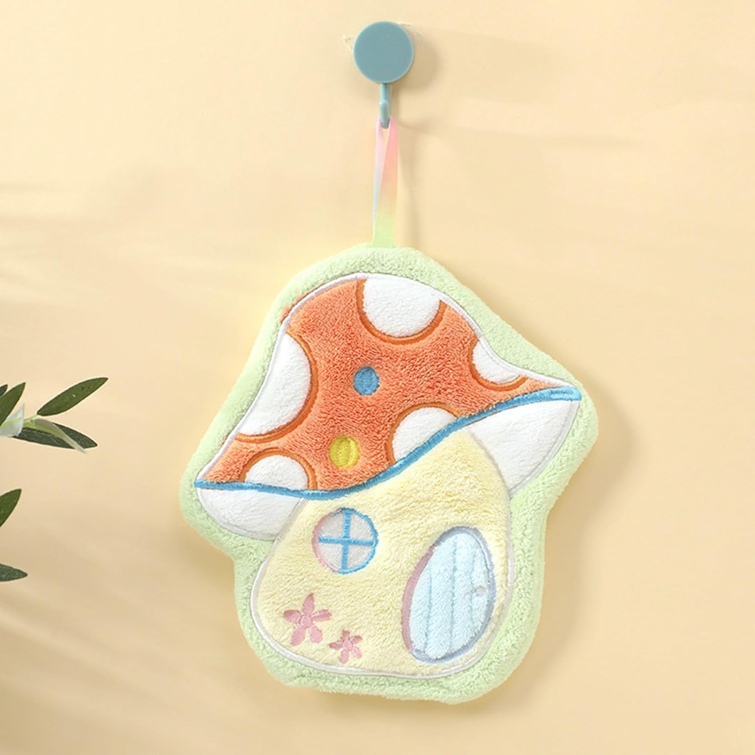 Cute Mushroom Kitchen Towel Absorbent Quick-Drying