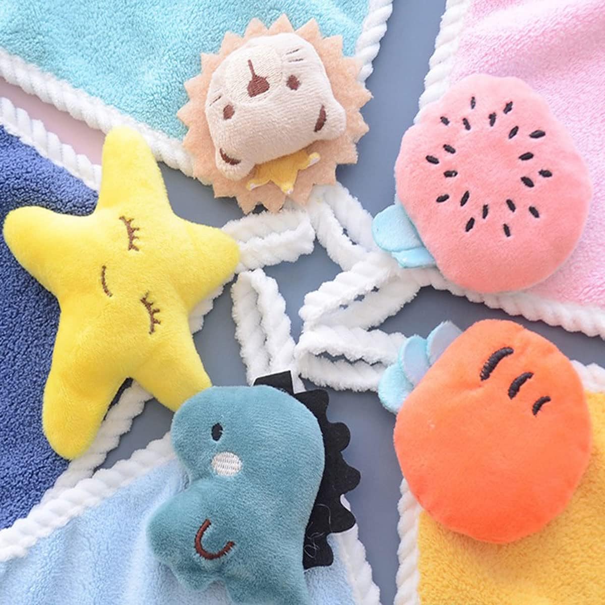 Adorable 5-Pack Hand Towels for Kids