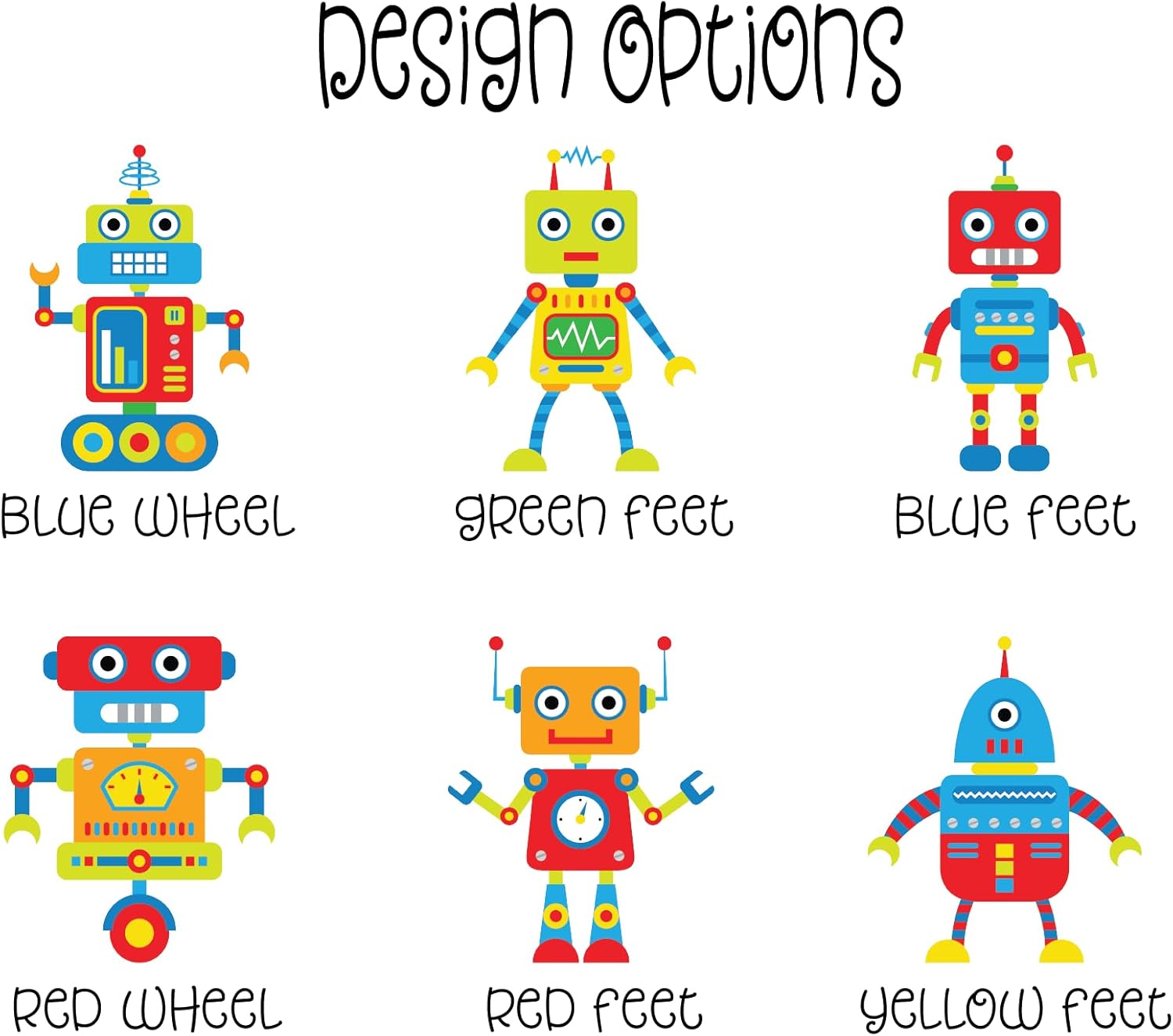 Personalized Robot Tumbler for Kids