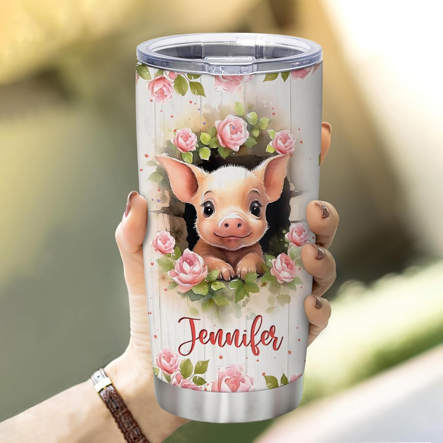 Hyturtle Personalized Stainless Steel Tumbler