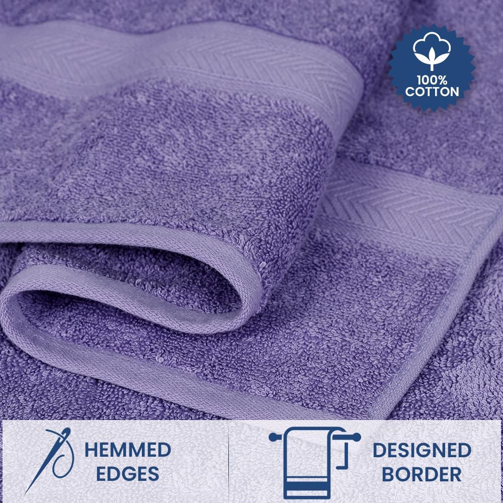 Ultra-Luxury bath towel set 4-Piece Perfect for Relaxing Moments