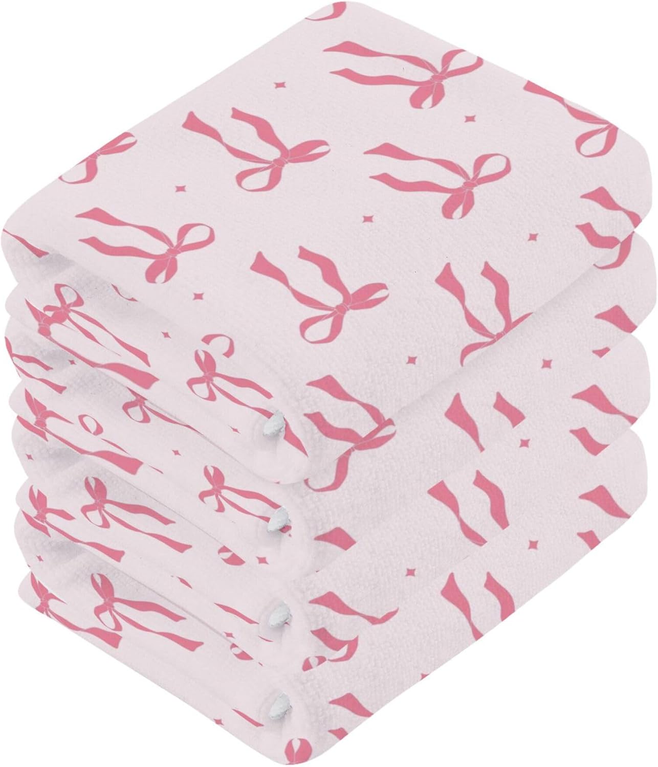 Fast-Drying Eco-Friendly 12x12 Washcloth Set for Home Bathroom More