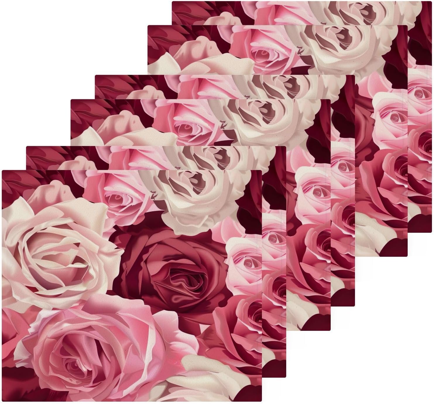 High-Quality Rose Washcloth Reusable 12x12 Towels for Baby Travel
