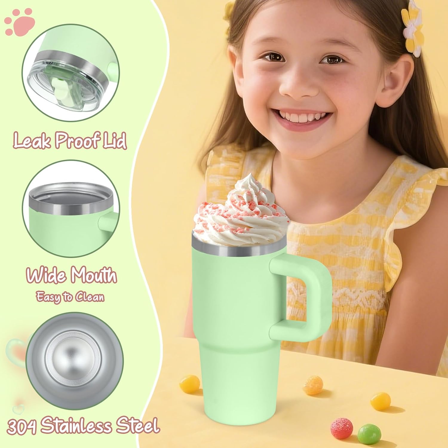 Flip-Straw 14 Oz Tumbler for Kids