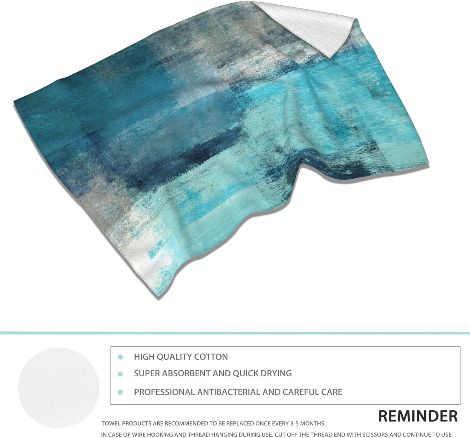 Hand Towels Set - Premium Microfiber - 28x14