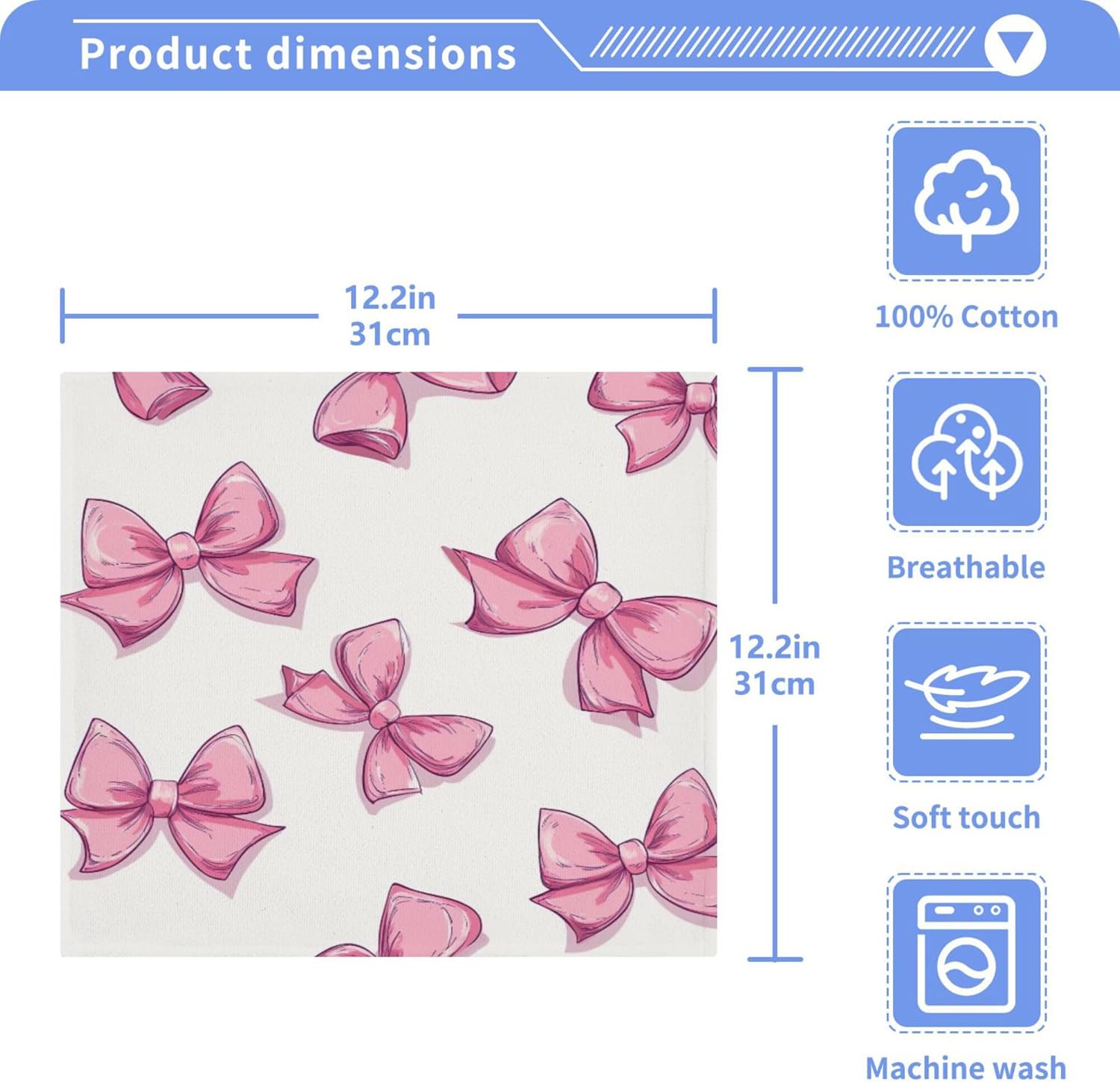 Fast-Drying Portable Xigua Washcloth Set for Kitchen Bathroom and Spa